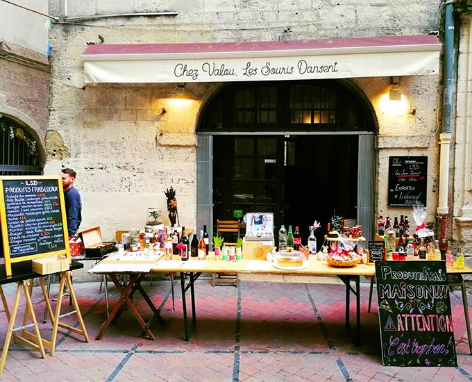 Le restaurant - Chez Valou, Les Souris Dansent - restaurant MONTPELLIER